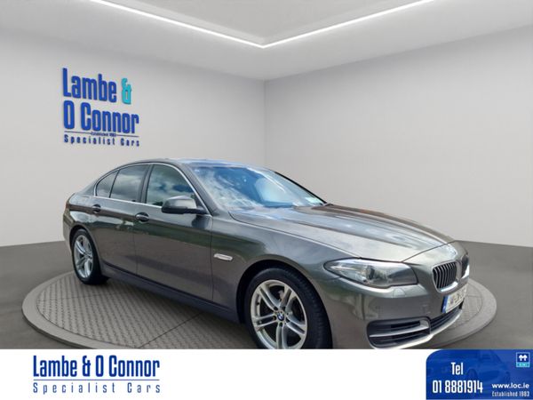 BMW 5-Series Saloon, Diesel, 2014, Grey