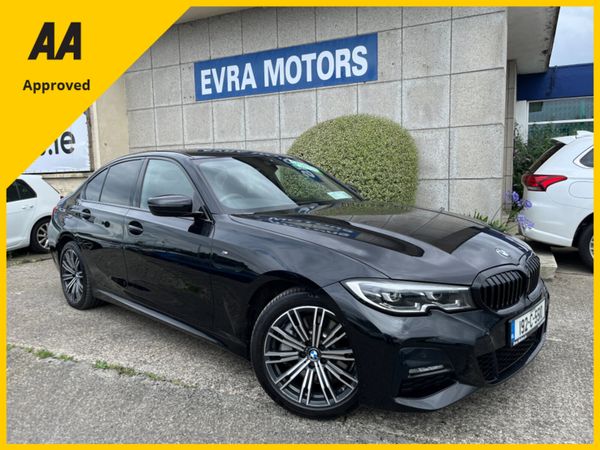 BMW 3-Series Saloon, Petrol Plug-in Hybrid, 2019, Black