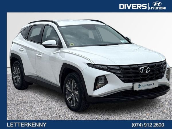 Hyundai Tucson MPV, Petrol Hybrid, 2023, White