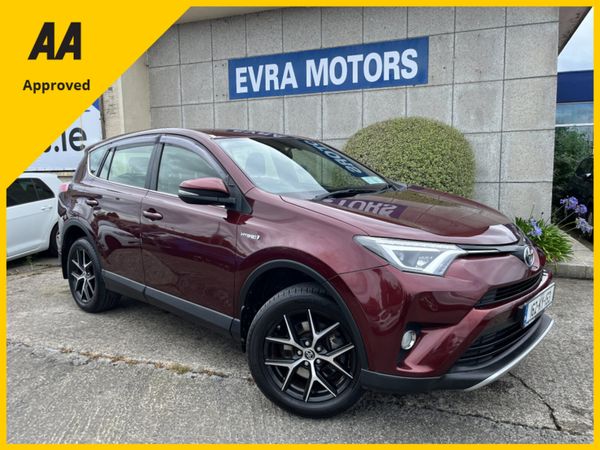 Toyota RAV4 MPV, Petrol Hybrid, 2016, Red