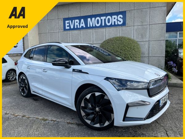 Skoda Enyaq SUV, Electric, 2023, White