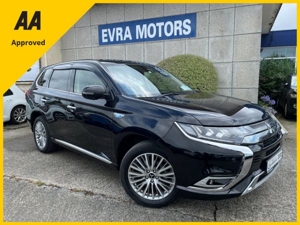 Mitsubishi Outlander SUV, Petrol Plug-in Hybrid, 2020, Black
