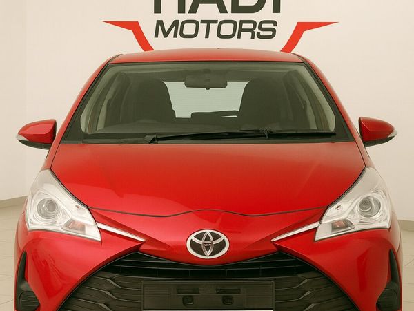 Toyota Vitz Hatchback, Petrol, 2019, Red
