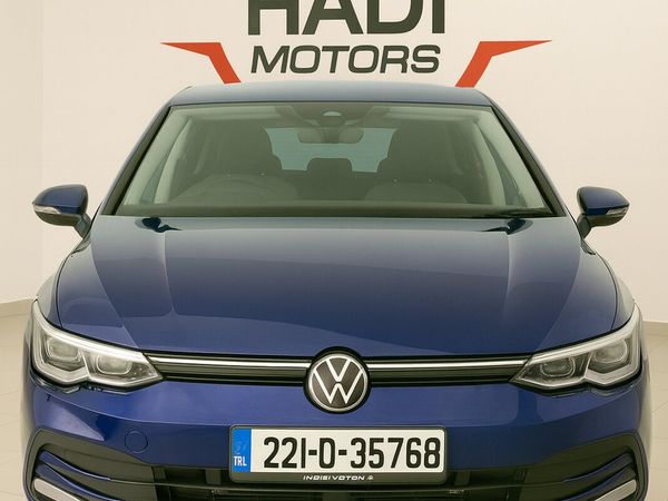 Volkswagen Golf Hatchback, Petrol Hybrid, 2021, Blue