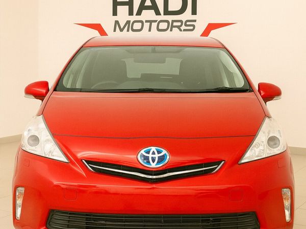 Toyota Prius Estate, Petrol Hybrid, 2012, Red