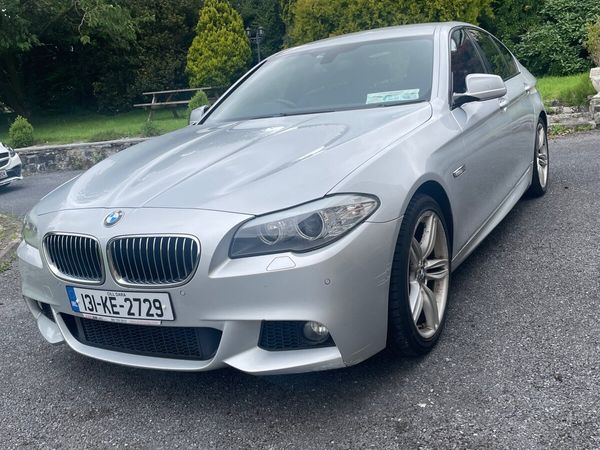 BMW 5-Series Saloon, Diesel, 2013, Silver