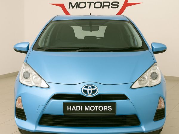 Toyota Aqua Hatchback, Petrol Hybrid, 2012, Blue