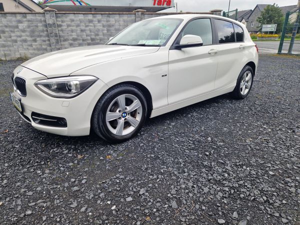 BMW 1-Series Hatchback, Petrol, 2013, White