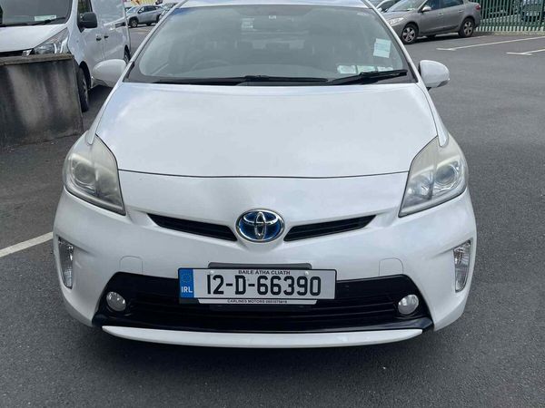 Toyota Prius Hatchback, Petrol Hybrid, 2012, White