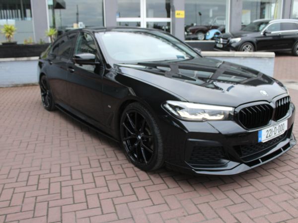 BMW 5-Series Saloon, Diesel Hybrid, 2022, Black