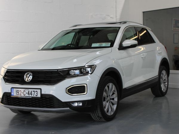 Volkswagen T-Roc SUV, Petrol, 2019, White