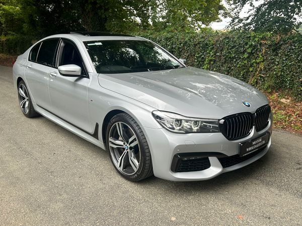BMW 7-Series Saloon, Diesel, 2017, Silver