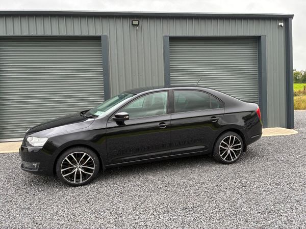 Skoda Rapid Saloon, Petrol, 2016, Black
