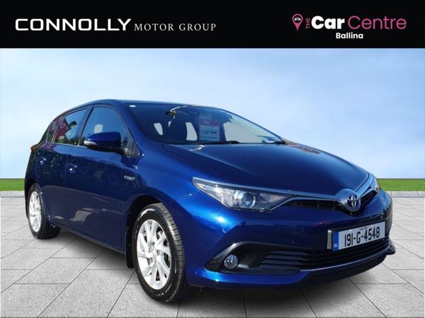 Toyota Auris Hatchback, Petrol Hybrid, 2019, Blue