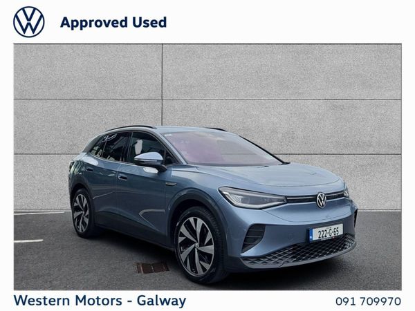 Volkswagen ID.4 SUV, Electric, 2022, Blue