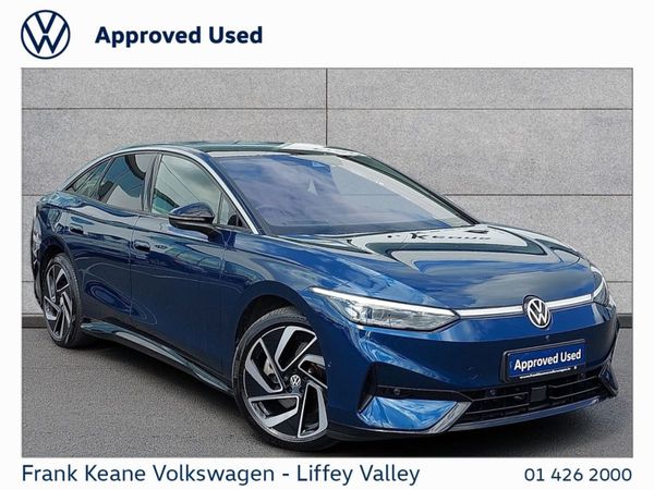 Volkswagen ID.7 Saloon, Electric, 2024, Blue