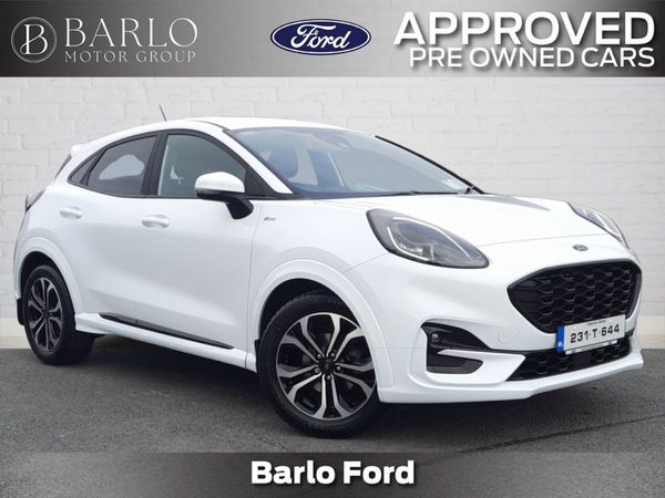 Ford Puma MPV, Petrol Hybrid, 2023, White