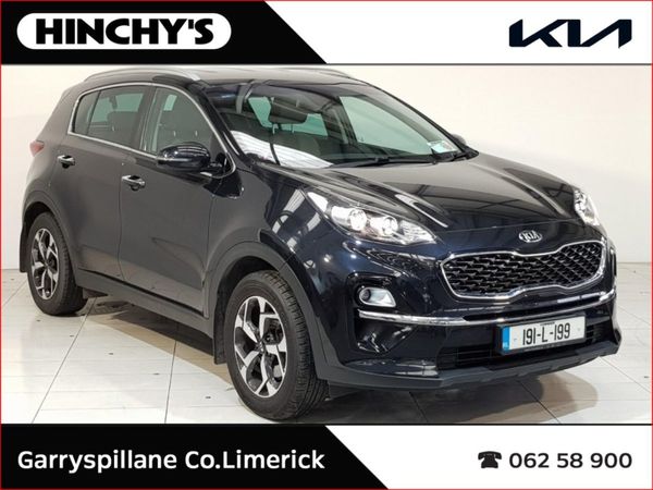 Kia Sportage SUV, Diesel, 2019, Black