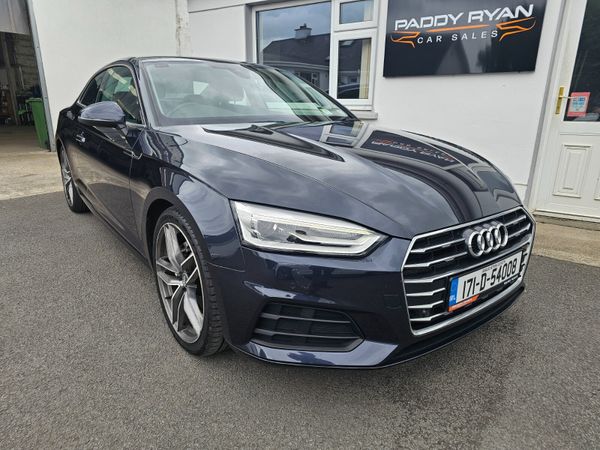 Audi A5 Coupe, Diesel, 2017, Blue