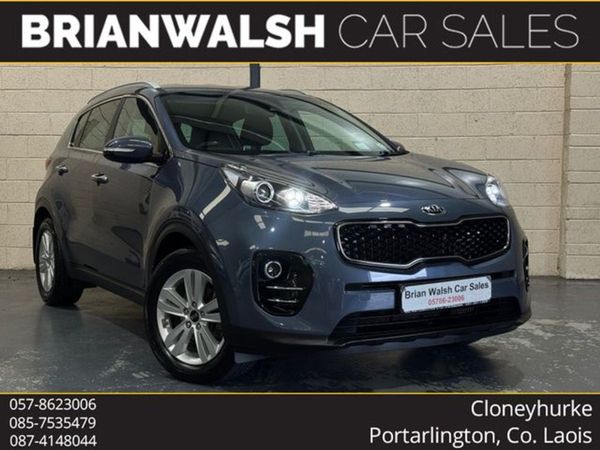 Kia Sportage Estate, Diesel, 2017, Blue