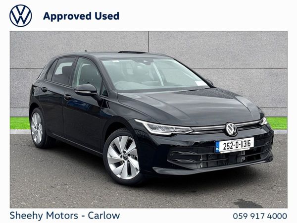 Volkswagen Golf Hatchback, Petrol, 2025, Black