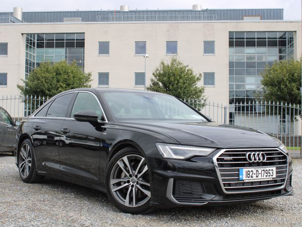 Audi A6 Saloon, Diesel, 2018, Black