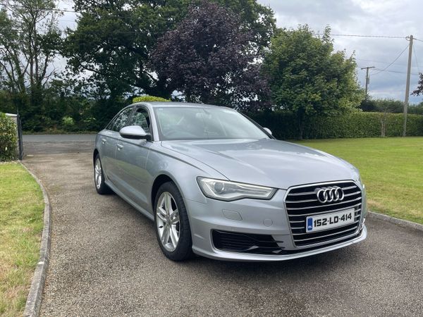 Audi A6 Saloon, Diesel, 2015, Silver