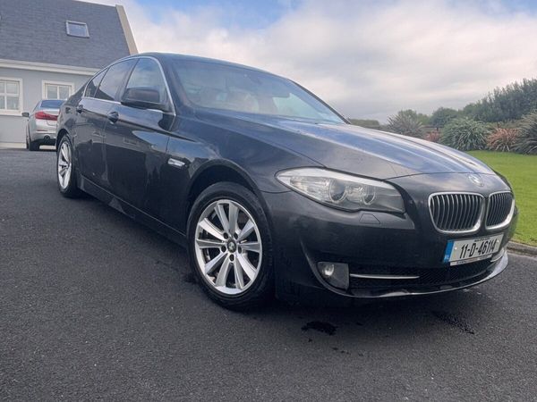 BMW 5-Series Saloon, Diesel, 2011, Black