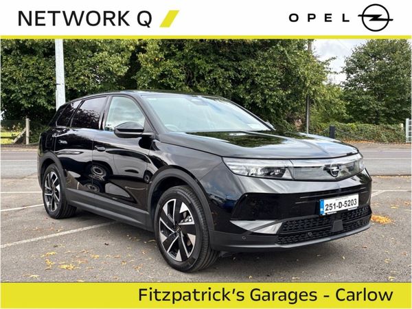 Opel Grandland SUV, Petrol Hybrid, 2025, Black