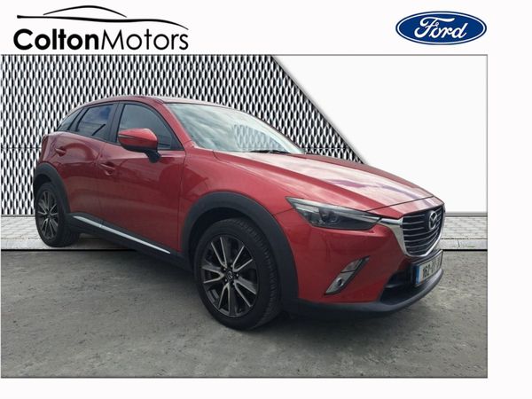 Mazda CX-3 SUV, Diesel, 2016, Red