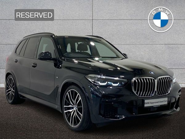 BMW X5 SUV, Diesel Hybrid, 2023, Black