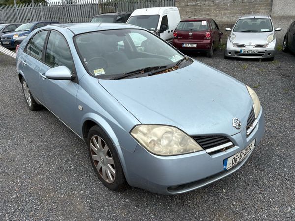Nissan Primera Hatchback, Petrol, 2006, Blue