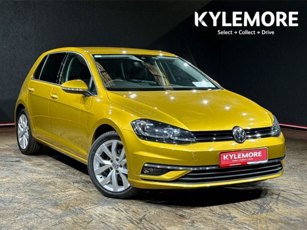Volkswagen Golf Hatchback, Petrol, 2018, Gold