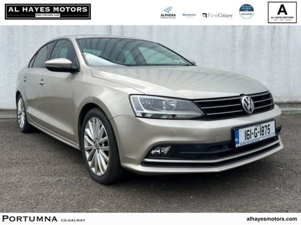 Volkswagen Jetta Saloon, Diesel, 2016, Gold