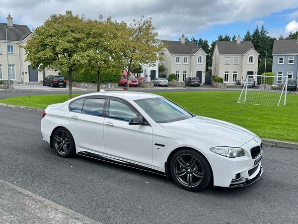 BMW 5-Series Saloon, Diesel, 2015, White