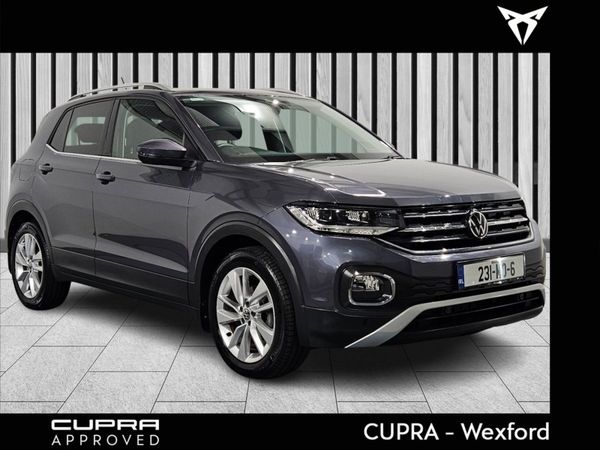 Volkswagen T-Cross SUV, Petrol, 2023, Grey