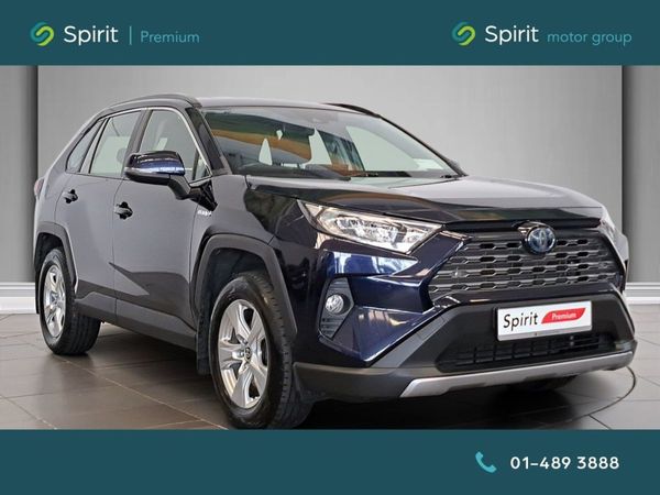 Toyota RAV4 SUV, Petrol Hybrid, 2021, Blue