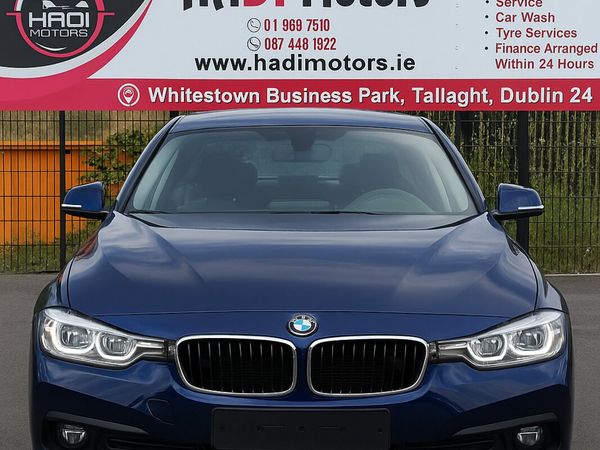 BMW 3-Series Saloon, Petrol, 2016, Blue