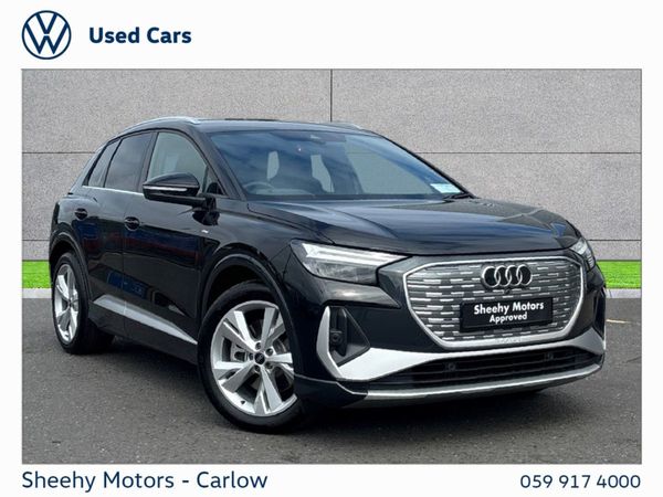 Audi Q4 e-tron SUV, Electric, 2025, Black