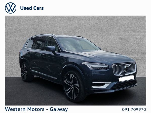 Volvo XC90 SUV, Petrol Hybrid, 2024, Blue