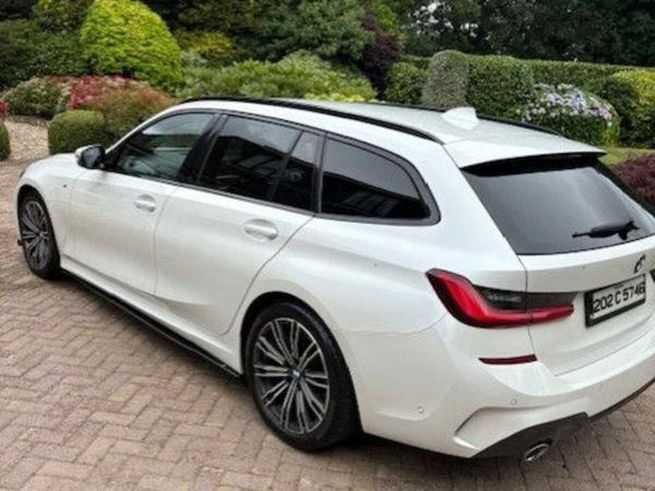 BMW 3-Series Estate, Diesel, 2020, White