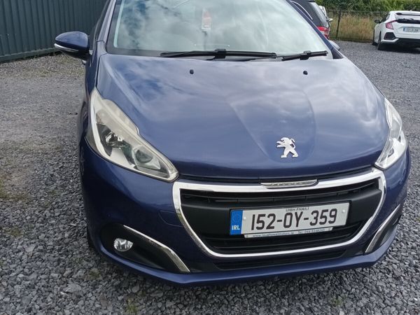 Peugeot 208 Hatchback, Petrol, 2015, Blue