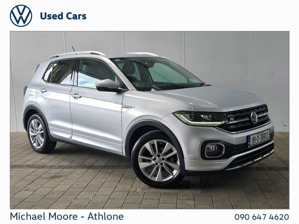 Volkswagen T-Cross Hatchback, Petrol, 2019, Grey