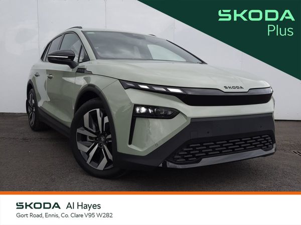 Skoda Elroq SUV, Electric, 2025, Green