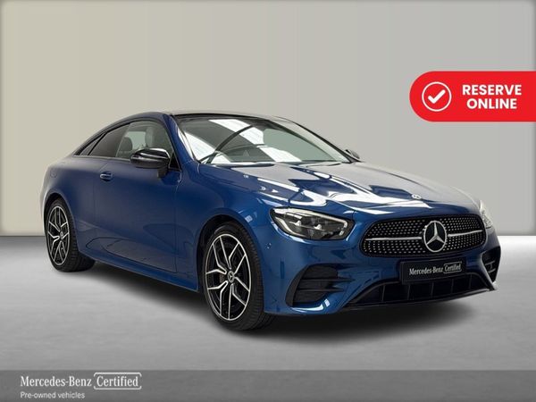 Mercedes-Benz E-Class Coupe, Diesel, 2022, Blue