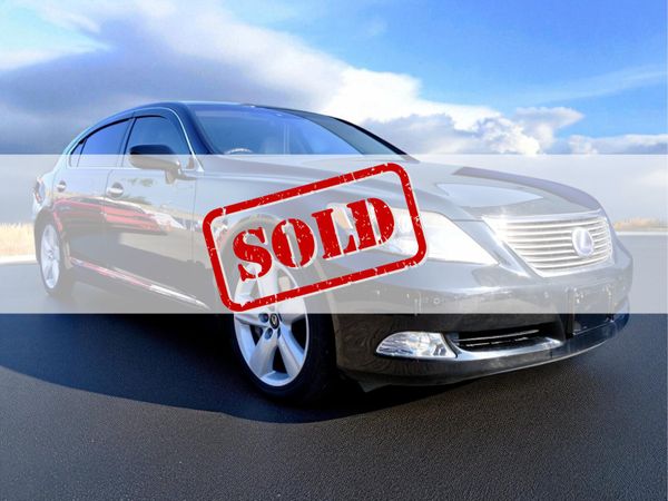 Lexus LS Saloon, Petrol Hybrid, 2008, Black