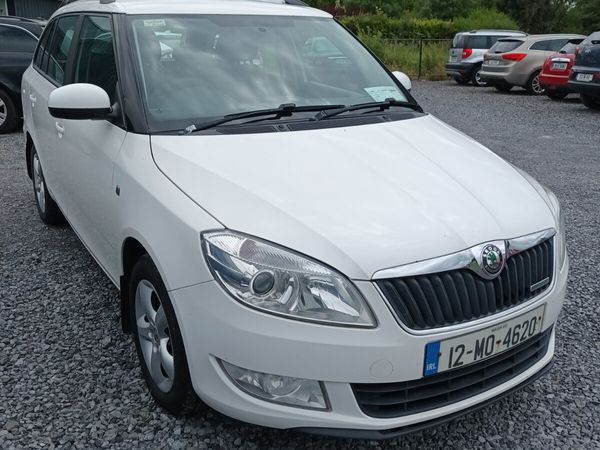 Skoda Fabia Estate, Diesel, 2012, White