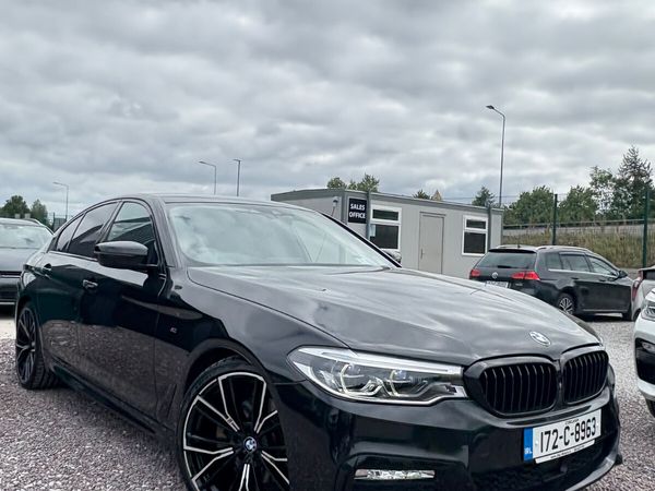 BMW 5-Series Saloon, Diesel, 2017, Black