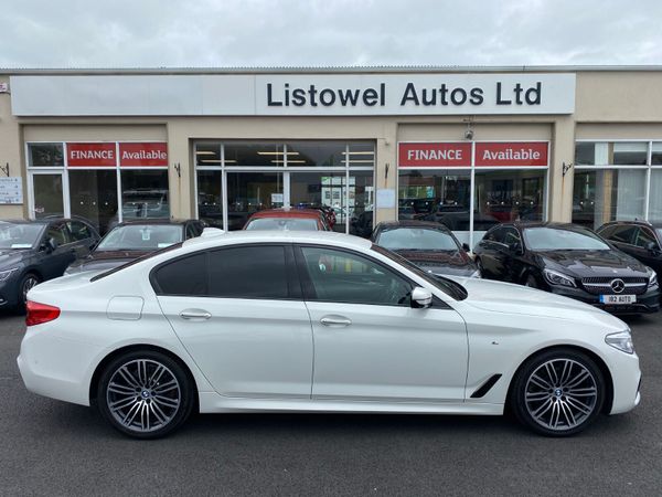 BMW 5-Series Saloon, Diesel, 2018, White
