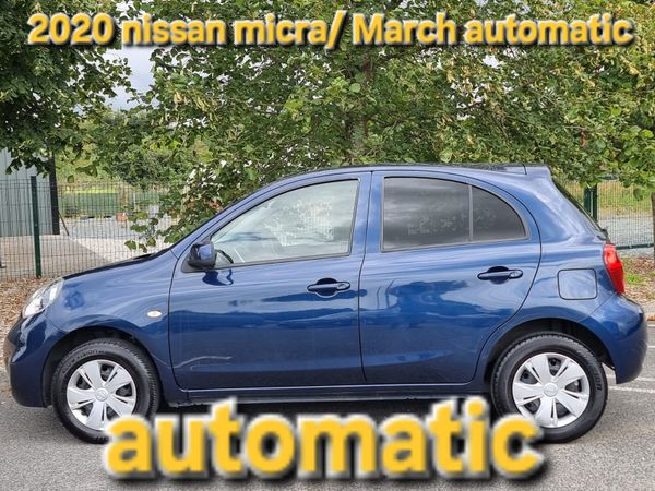 Nissan March Hatchback, Petrol, 2020, Blue